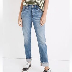 Madewell Tomboy Straight Jean size 26